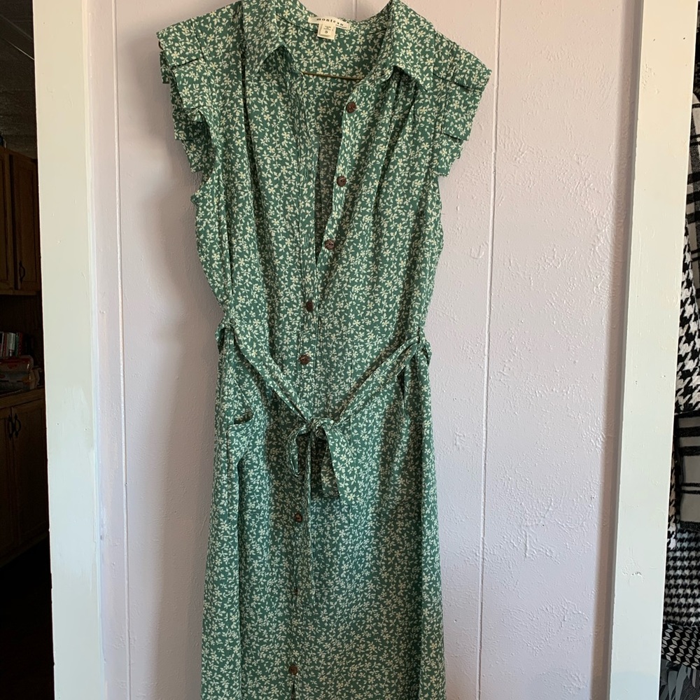 Floral Monteau Dress